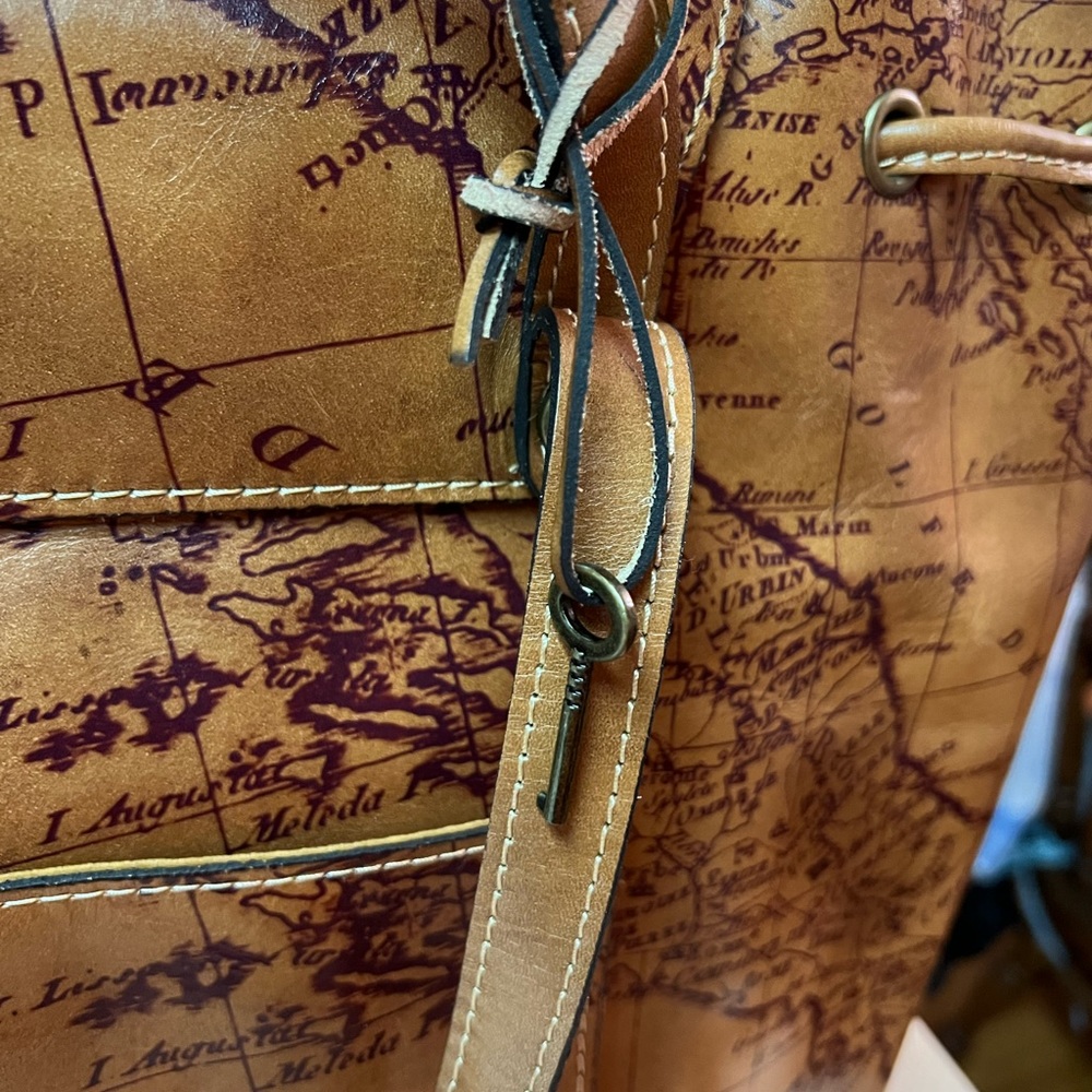 Patricia Nash Signature Map Backpack Gem